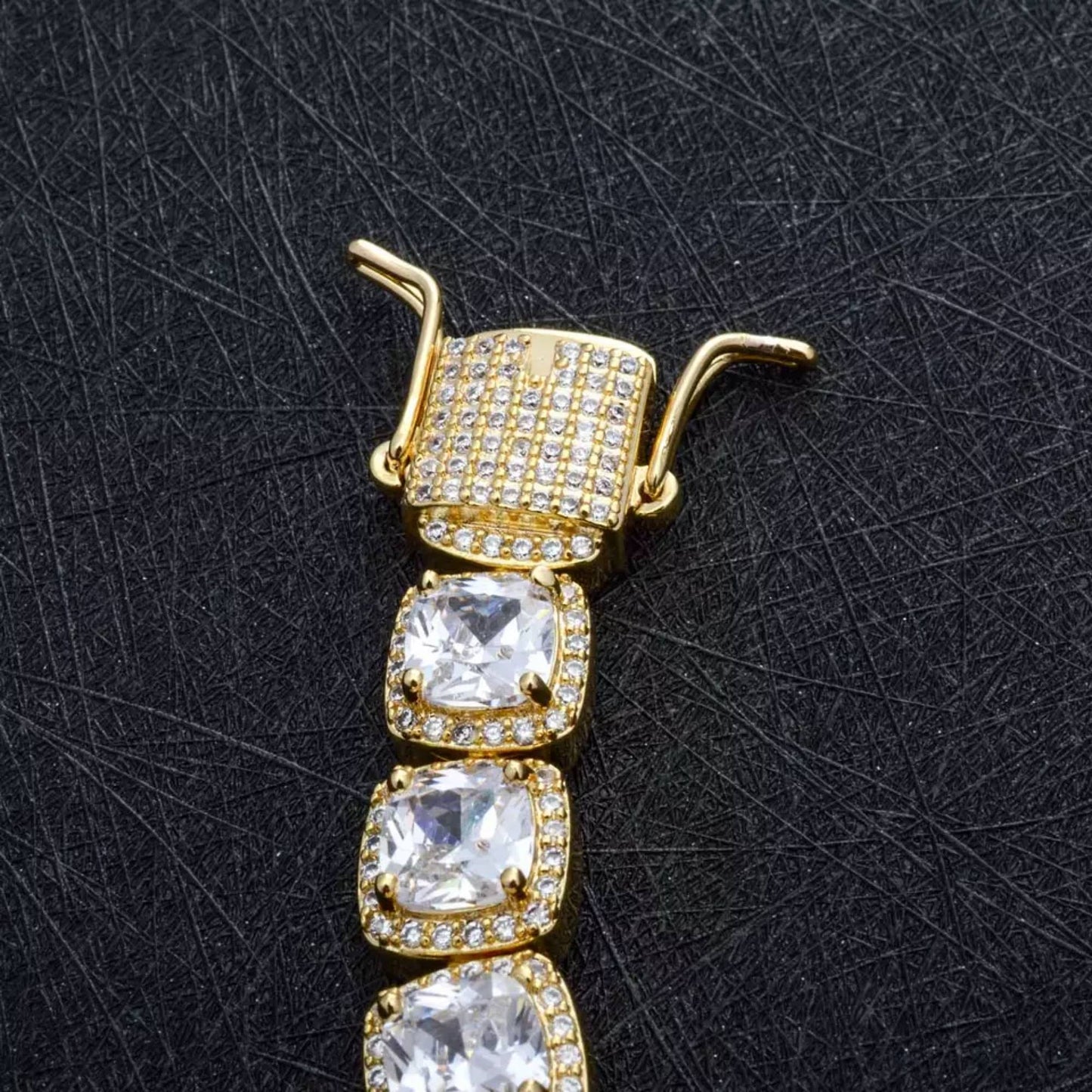 Tennis Bracelet 18K Gold Plated With Zircon