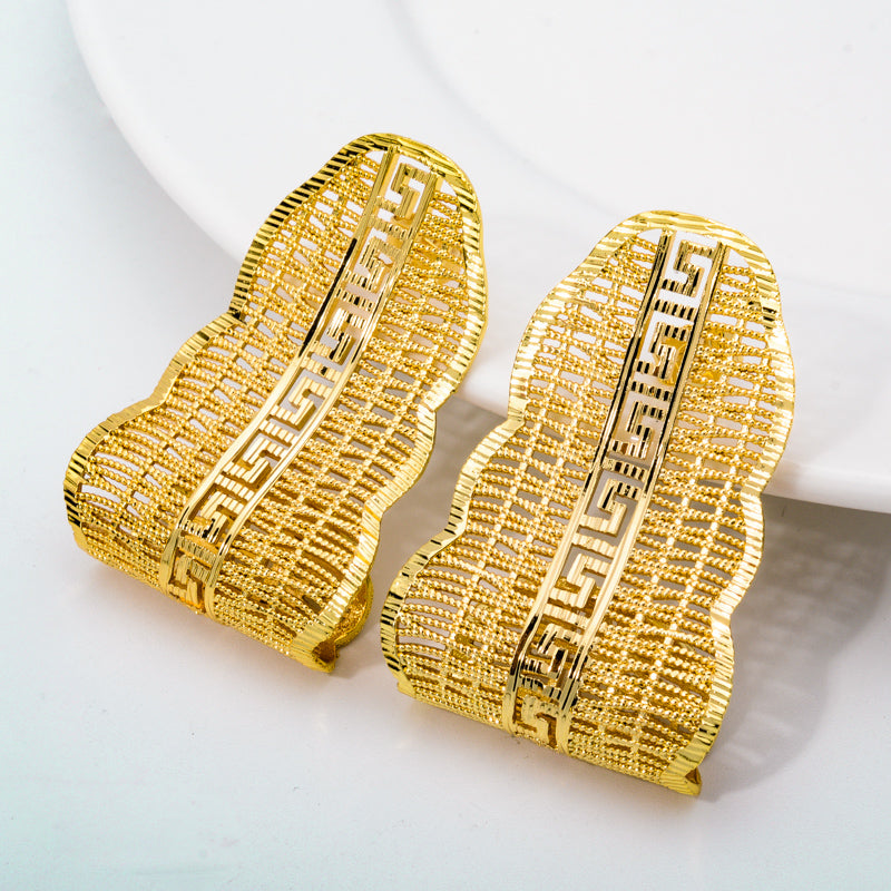 18K Gold plated Brazilian Style Jewelry Sets Style JLRA0148
