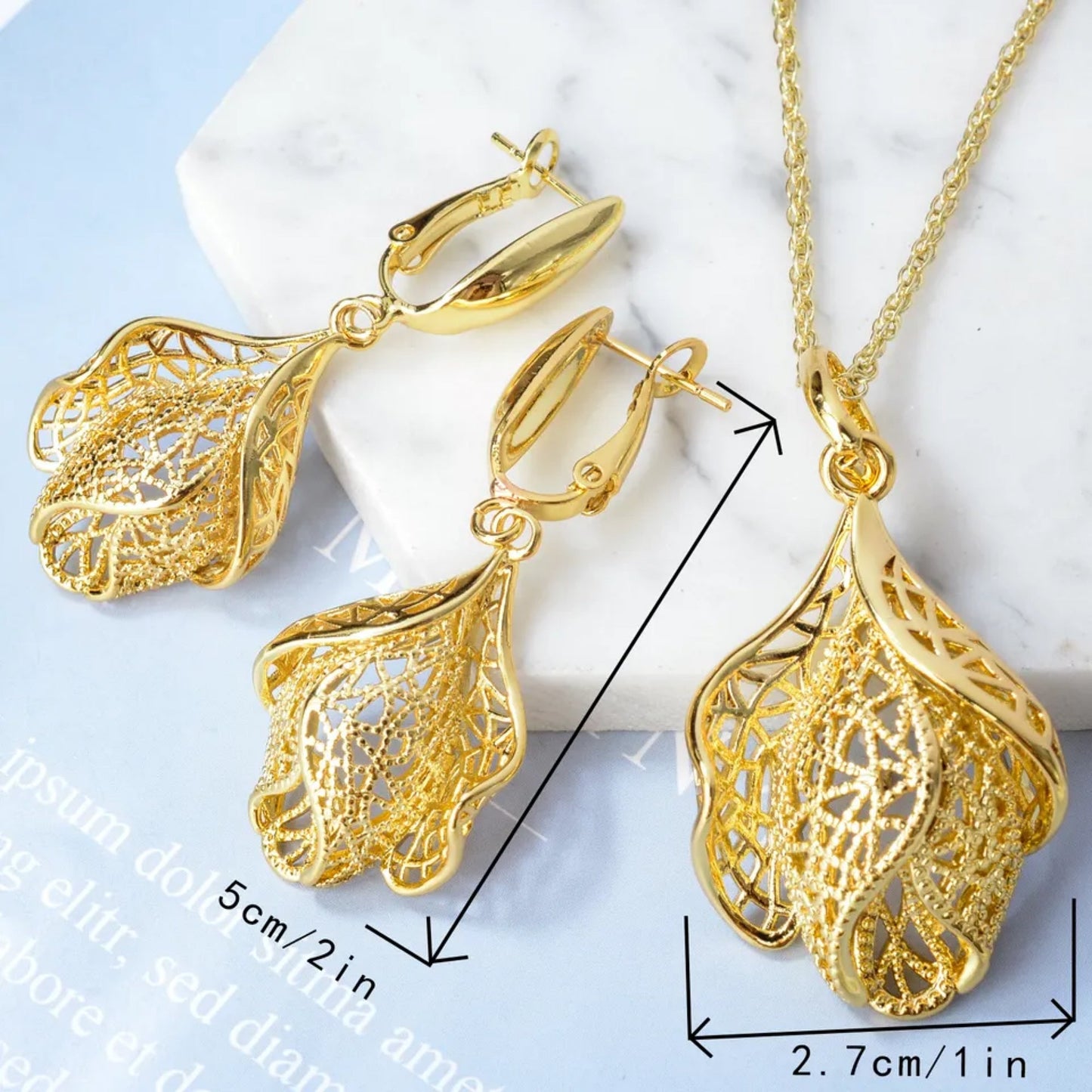 High Quality 14K Jewelry Sets Style JLRA0107