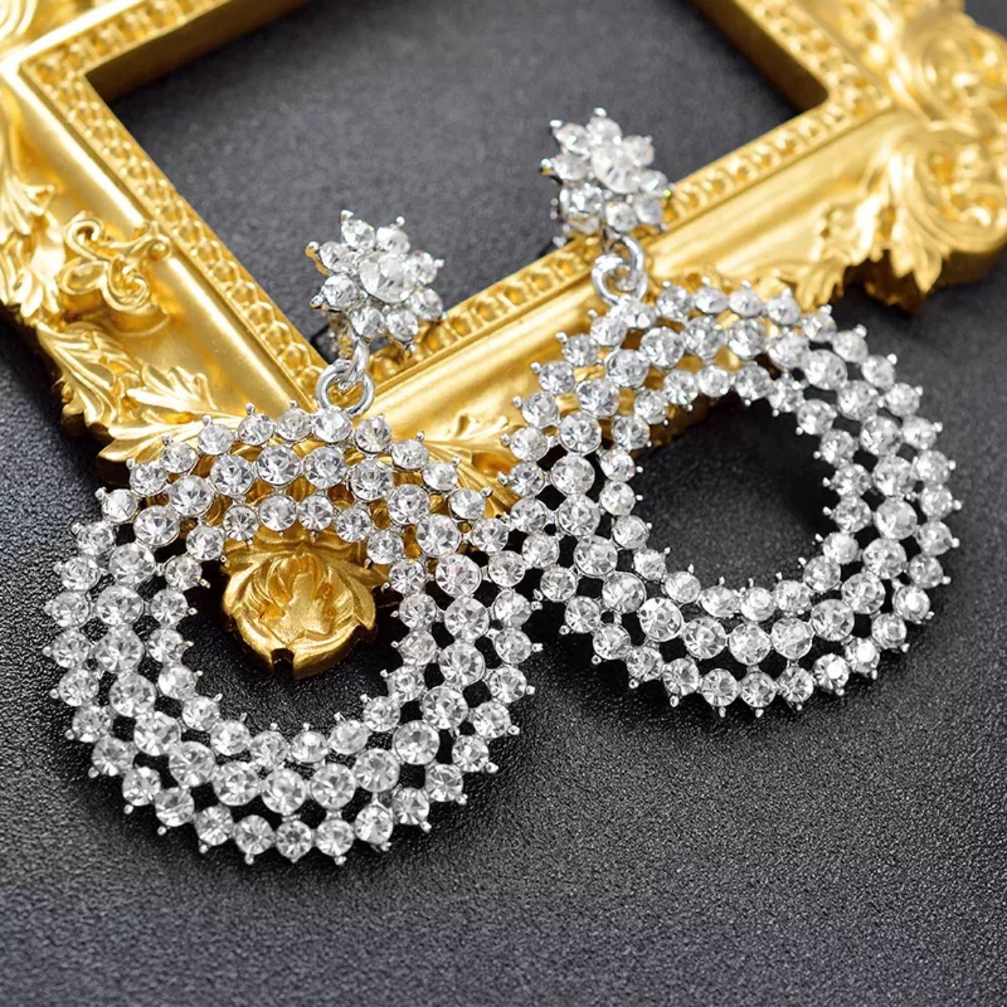 18K Gold Plated Hight Fashion Earring Style F4USYE8015