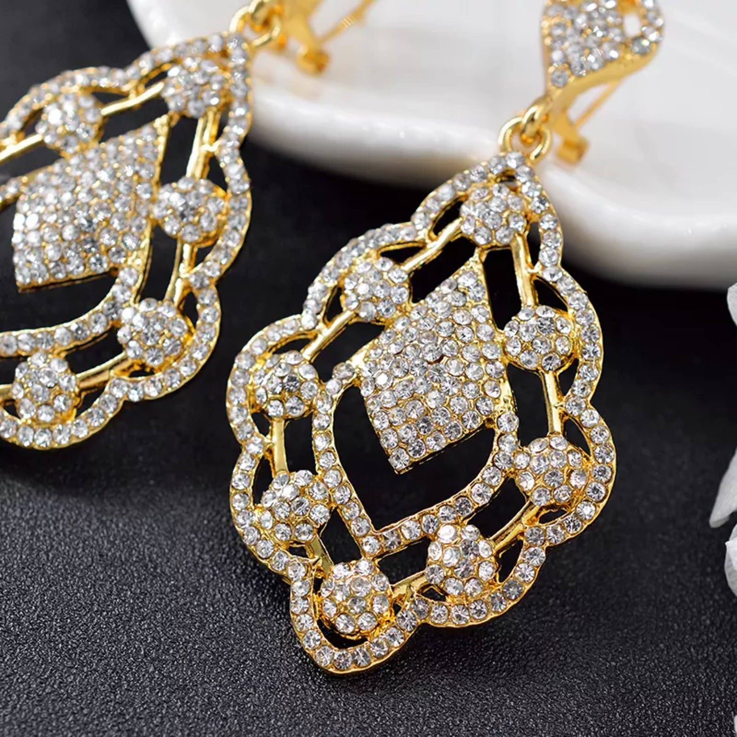 18K Gold Plated Hight Fashion Earring Style F4USYE8005