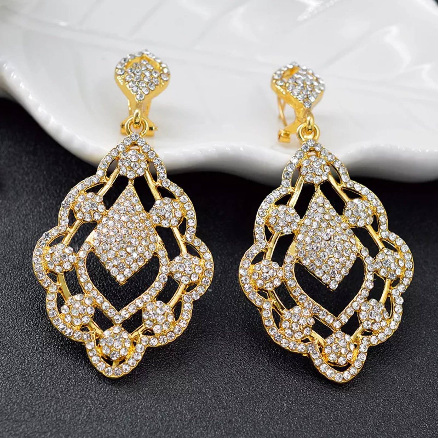 18K Gold Plated Hight Fashion Earring Style F4USYE8005