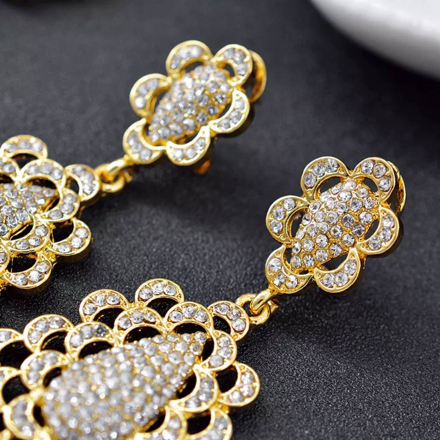 18K Gold Plated Hight Fashion Earring Style F4USYE8008