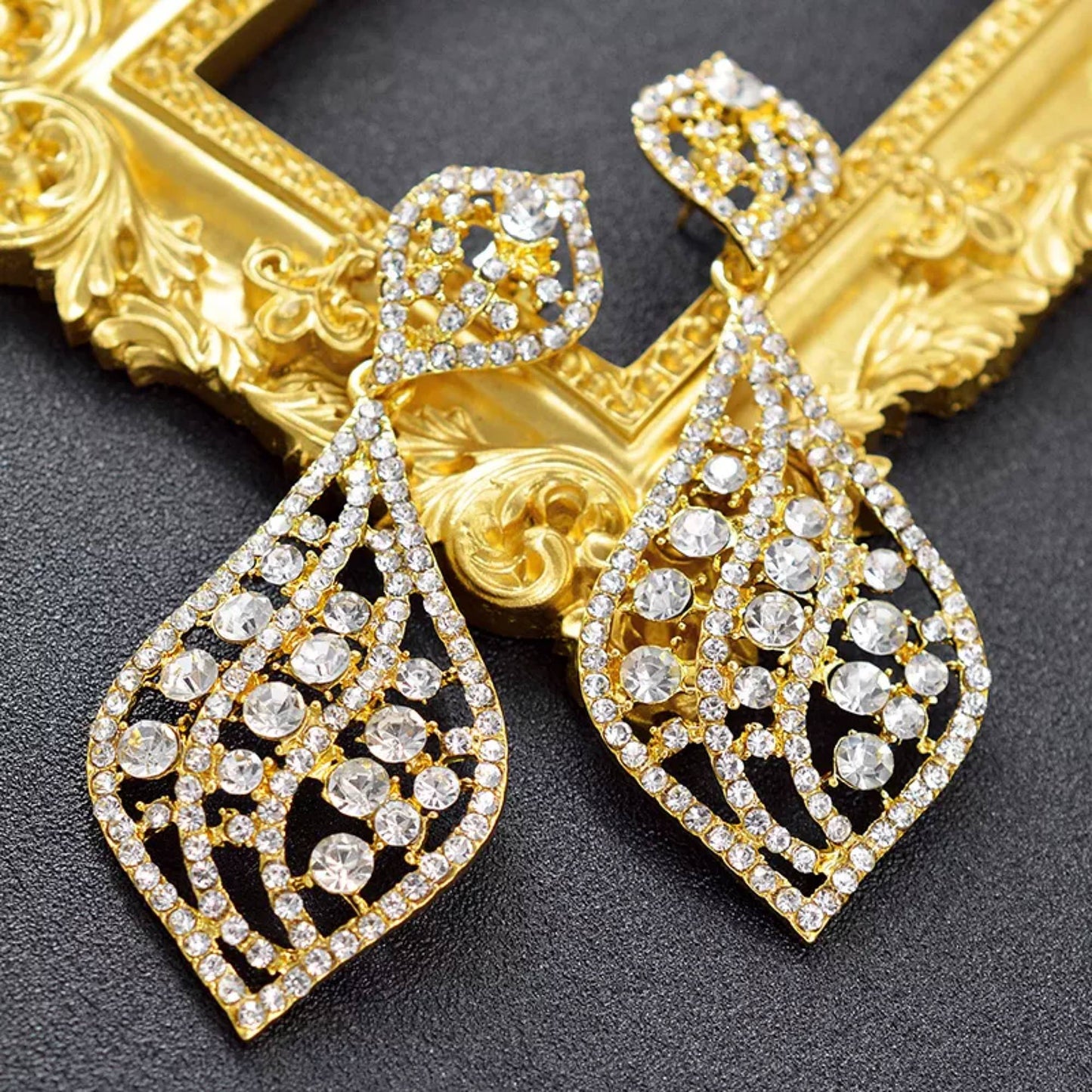 18K Gold Plated Hight Fashion Earring Style F4USYE8019