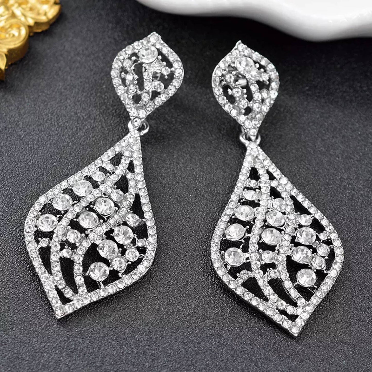 18K Gold Plated Hight Fashion Earring Style F4USYE8019