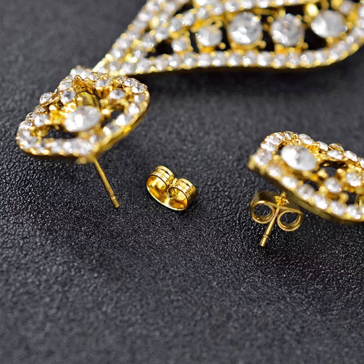 18K Gold Plated Hight Fashion Earring Style F4USYE8019