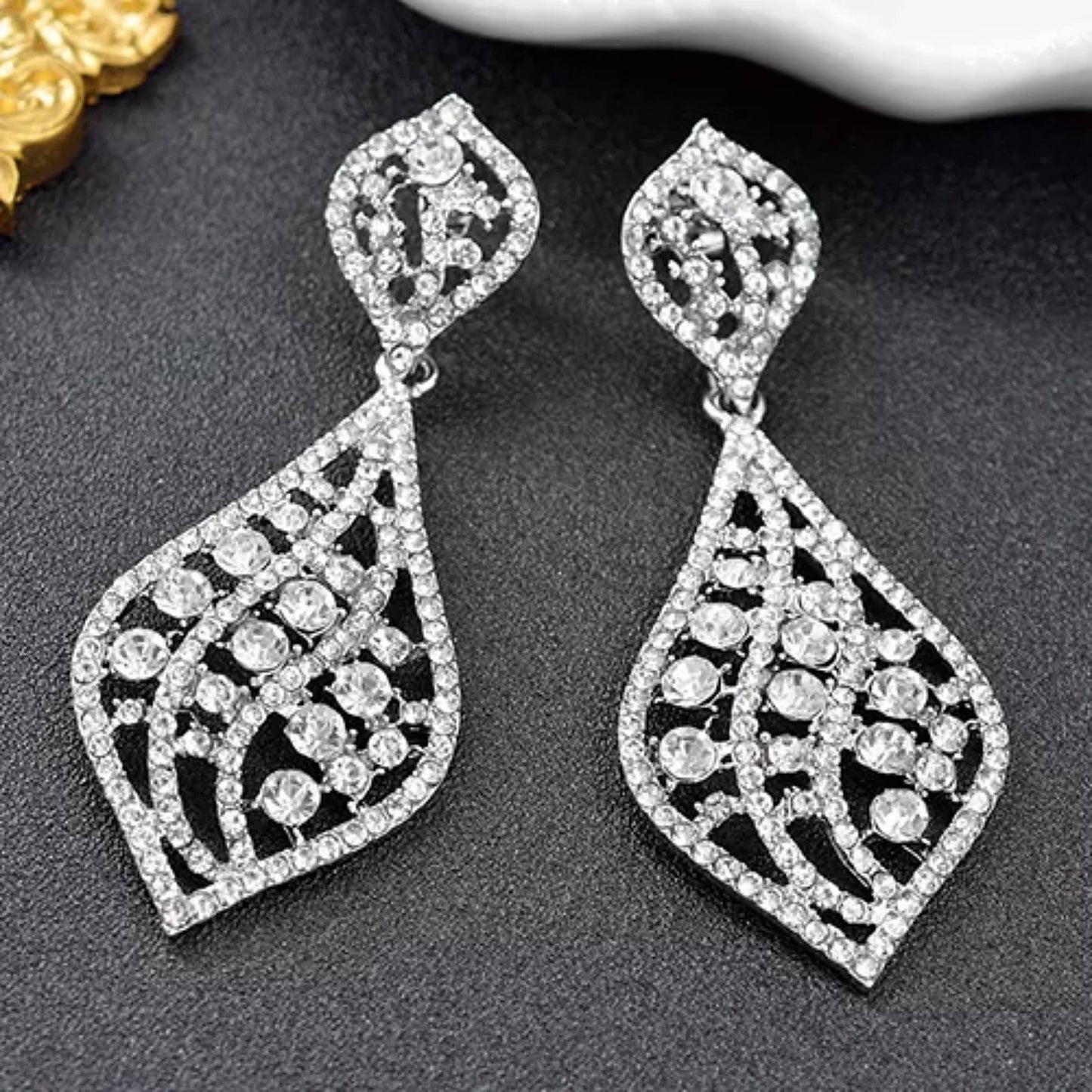 18K Gold Plated Hight Fashion Earring Style F4USYE8019