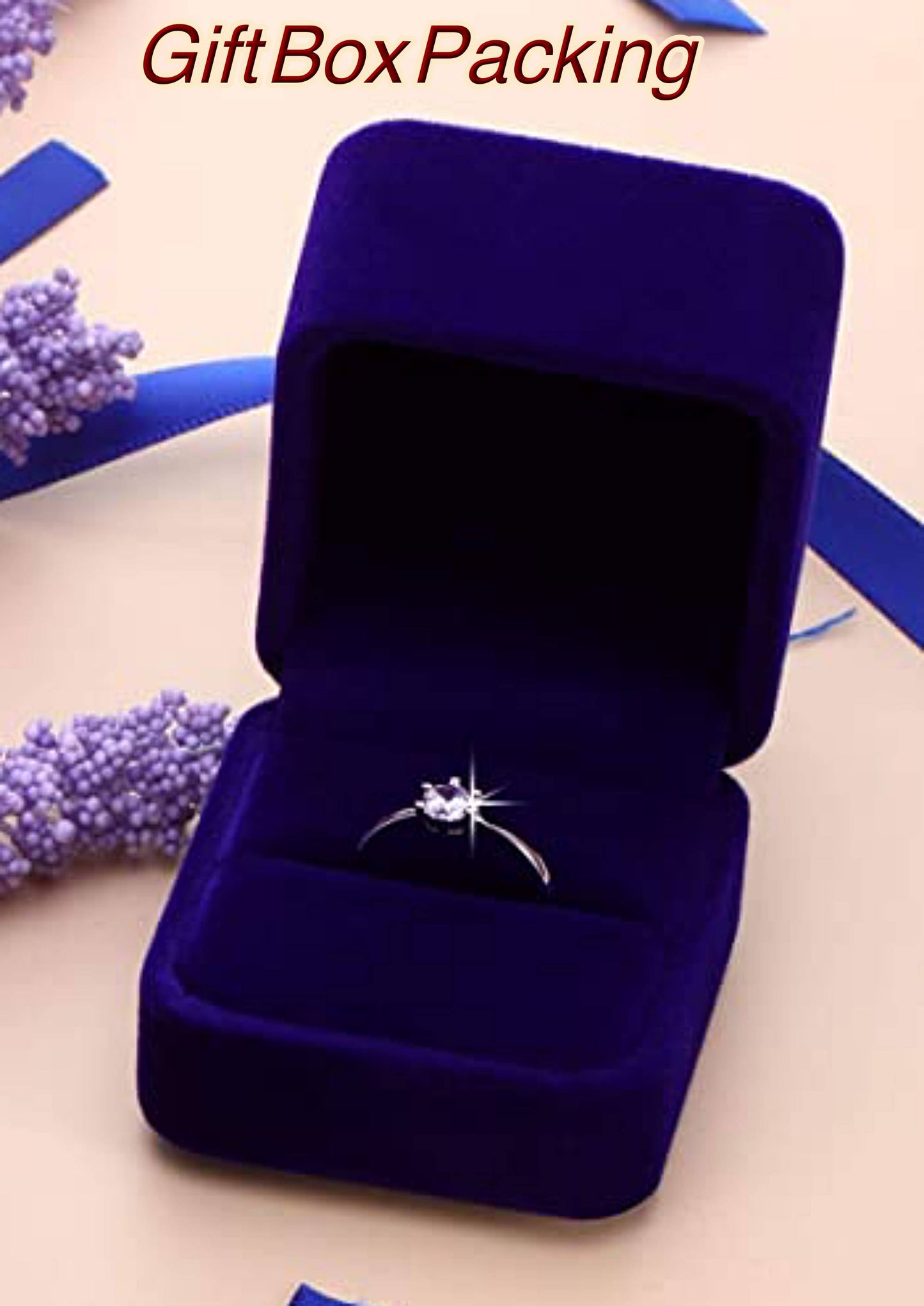 Wedding Adjustable White Gold Plated Ring