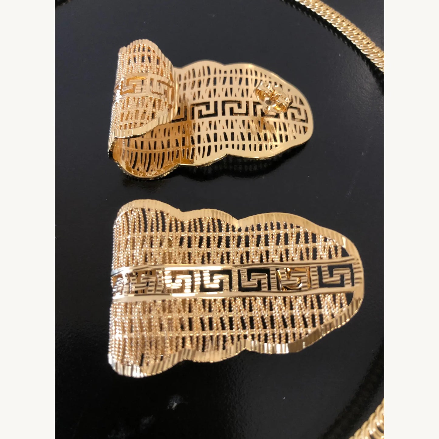 JLRA0148 gold-plated jewelry set – product view 3