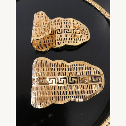 JLRA0148 gold-plated jewelry set – product view 3