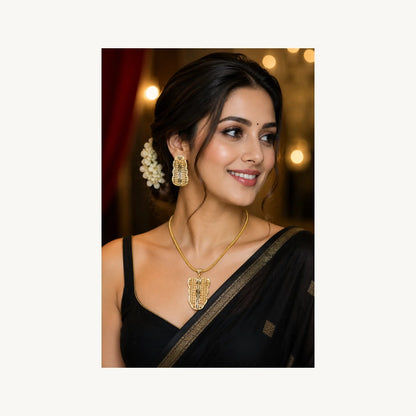 JLRA0148 gold-plated jewelry set – product view 6