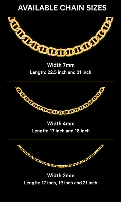18k Gold Plated Valentino Chain Style JLRN01777