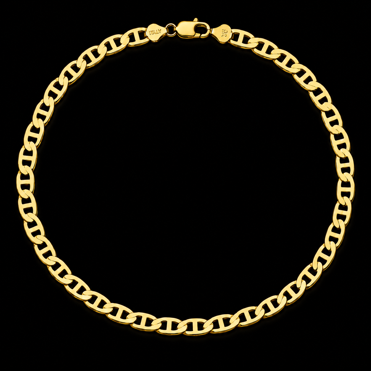 18k Gold Plated Chain Necklace Style JLRN01777