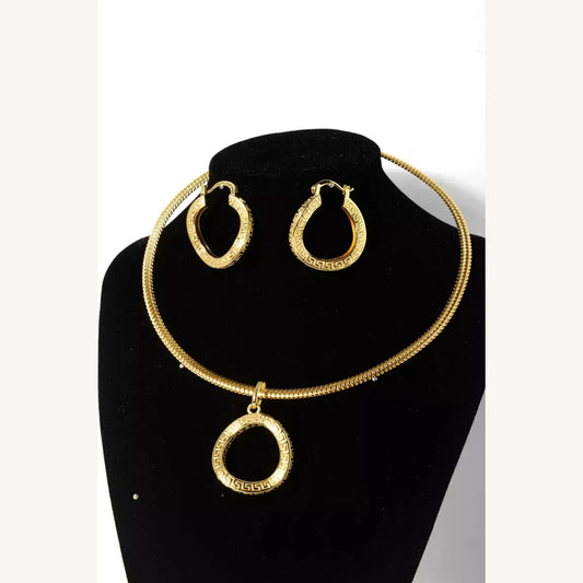 JLRZEA0127 gold-plated jewelry set – product view 1