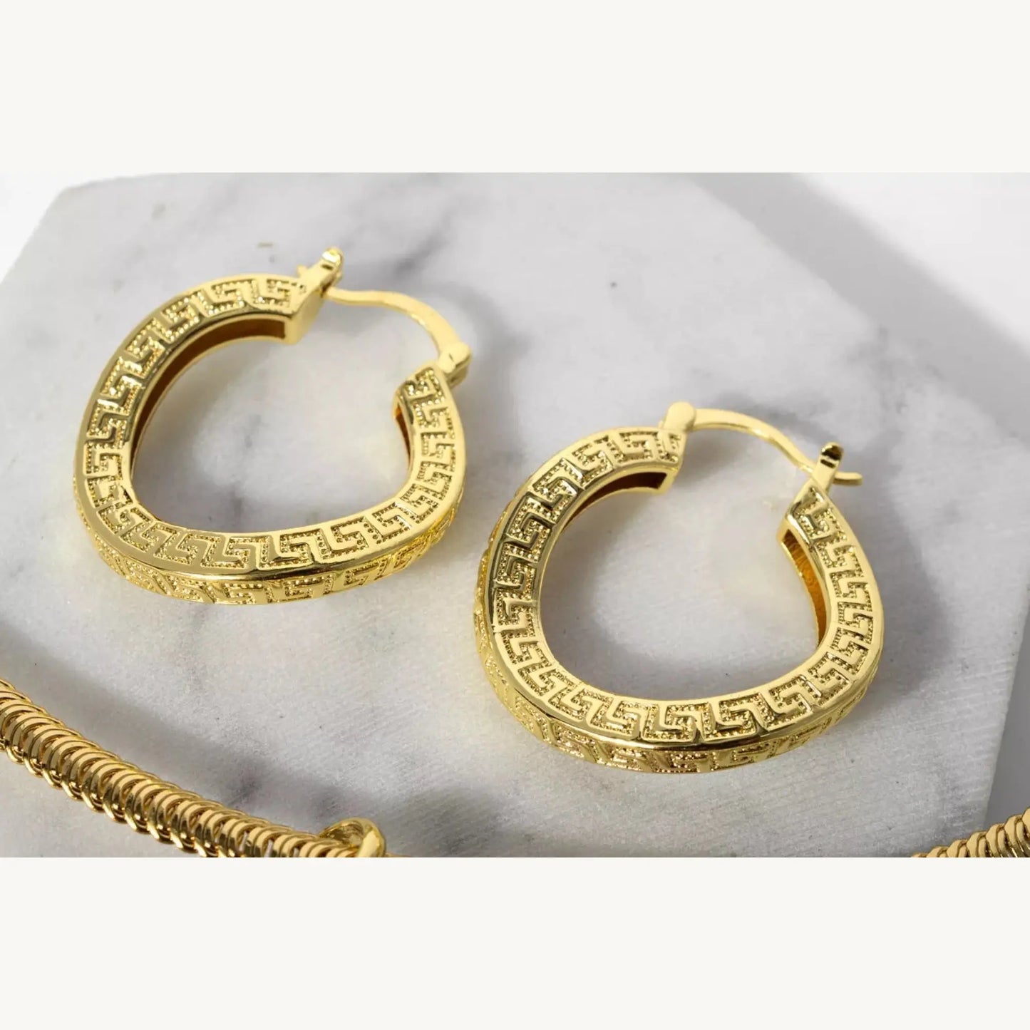 JLRZEA0127 gold-plated jewelry set – product view 4