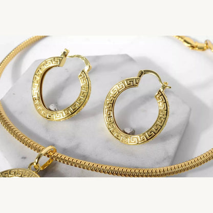 JLRZEA0127 gold-plated jewelry set – product view 5