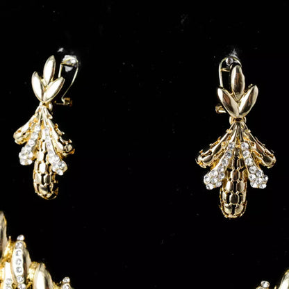 Luxury 14K Gold Plated Jewelry Sets Style JLRS0129