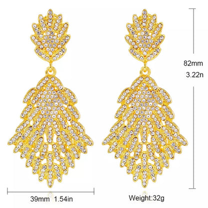 18K Gold Plated Hight Fashion Earring Style F4USYE8007