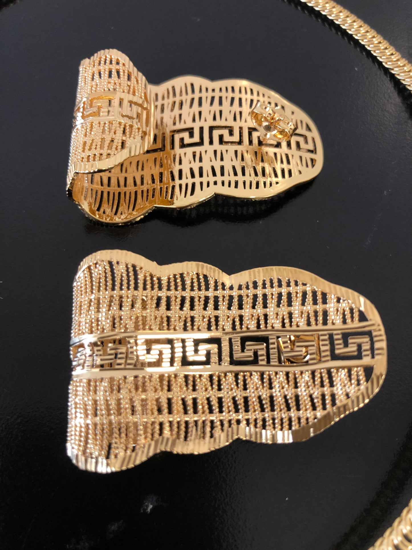 18K Gold plated Brazilian Style Jewelry Sets Style JLRA0148